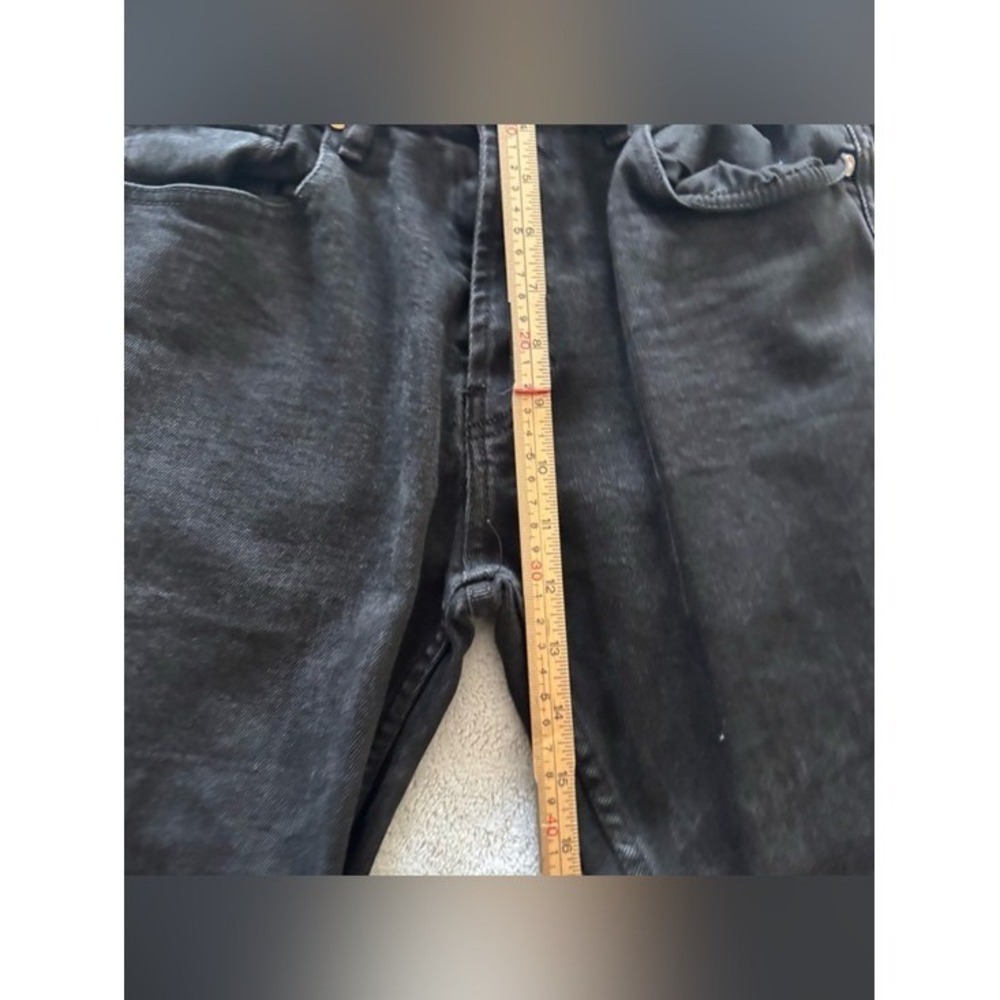 Zara Black Wash Skinny Jeans Men's Size 32 Stretch Denim EU 42 USA 32 - Picture 7 of 9